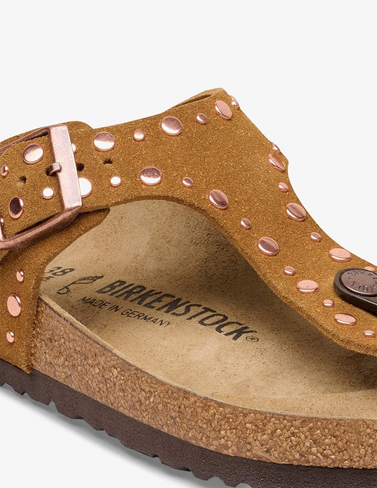 rinascente Birkenstock Gizeh suede sandals