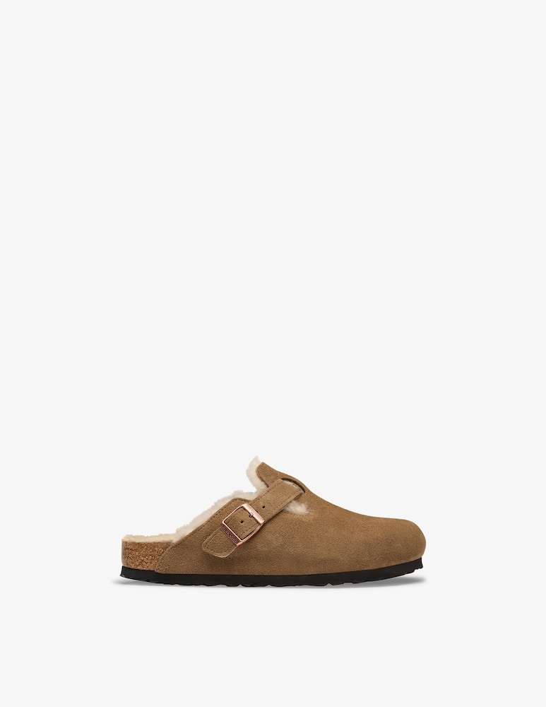 Birkenstock Mule in shearling Boston - immagine 1 Birkenstock Mule in shearling Boston - immagine 1