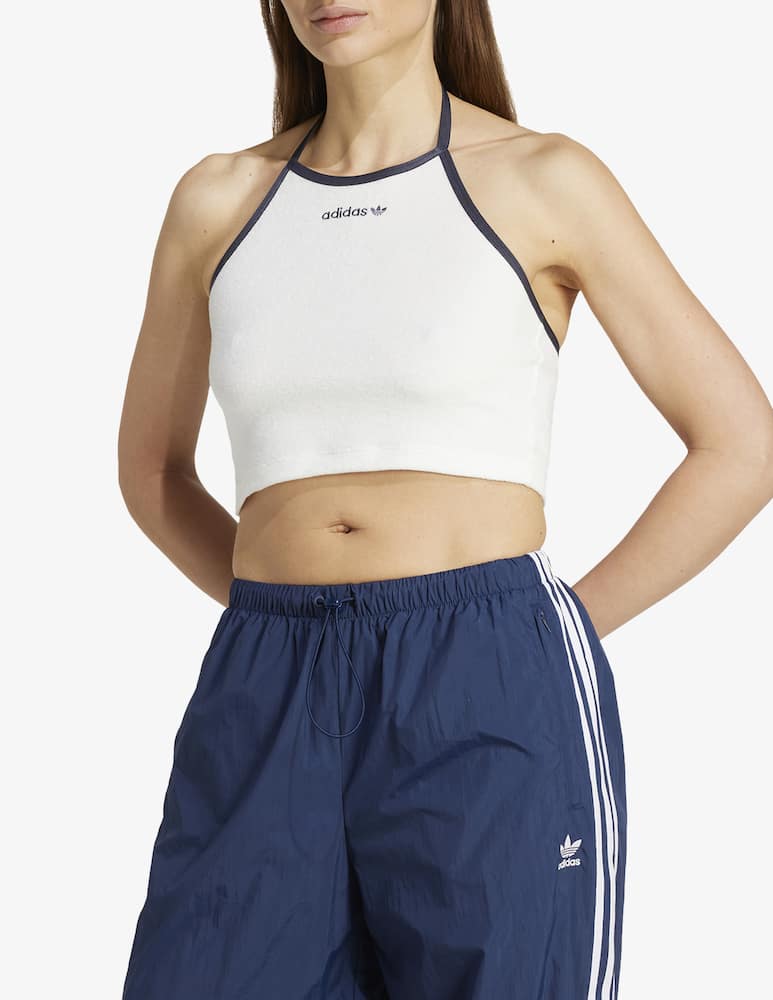 Adidas Originals Top halter in spugna - immagine 1 Adidas Originals Top halter in spugna - immagine 1