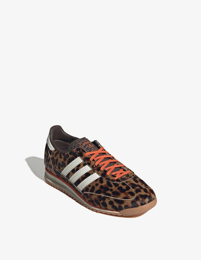rinascente Adidas Originals SL 72 leopard print sneaker