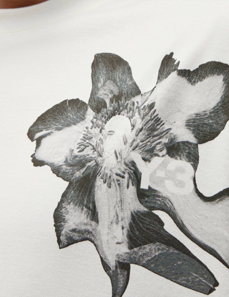 rinascente Adidas Y-3 Flower t-shirt