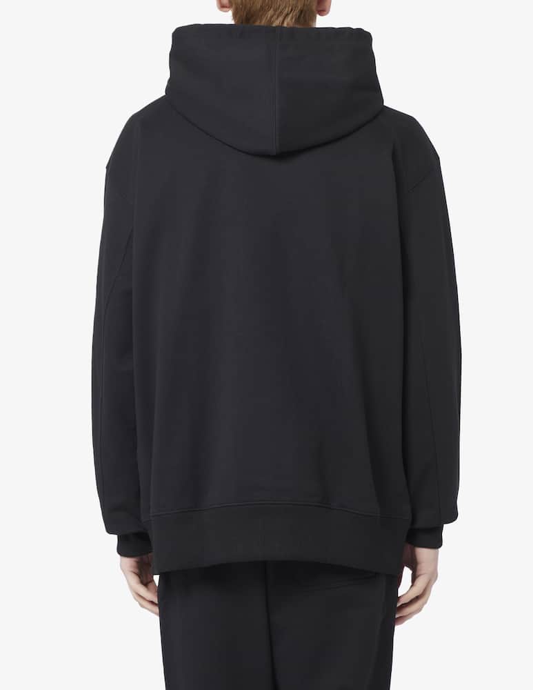 rinascente Adidas Y-3 Felpa con cappuccio black logo