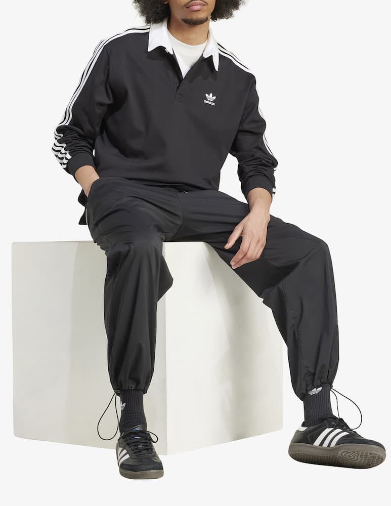Adidas Originals Polo manica lunga rugby 3-stripes - immagine 2 Adidas Originals Polo manica lunga rugby 3-stripes - immagine 2