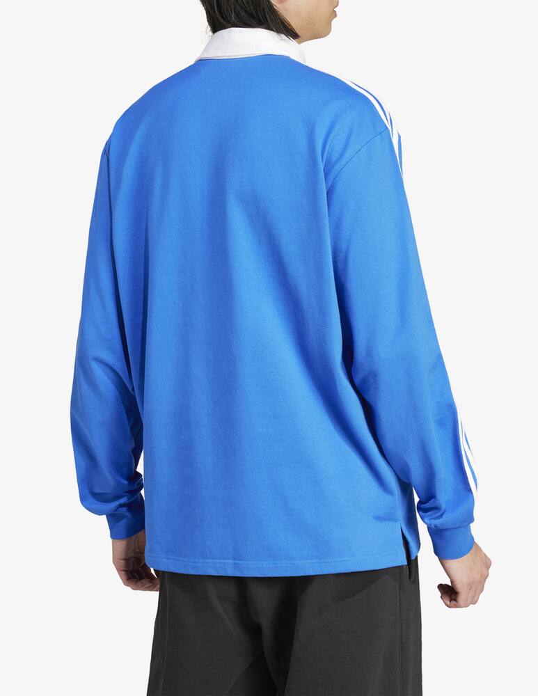 rinascente Adidas Originals Polo manica lunga rugby 3-stripes
