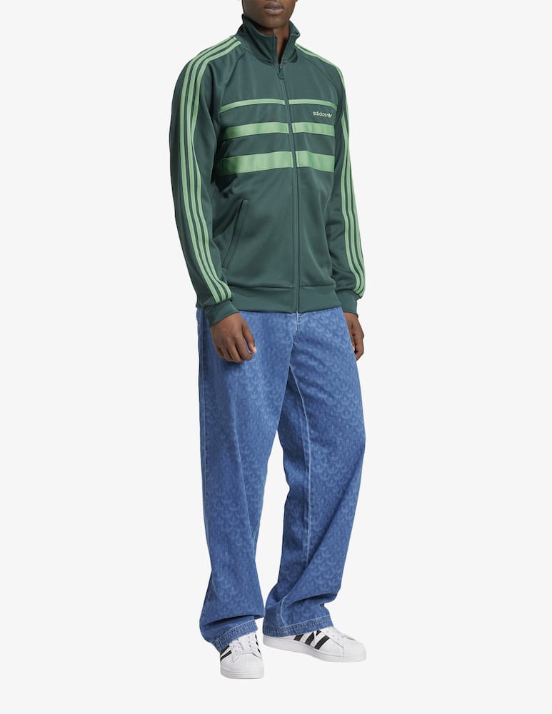 rinascente Adidas Originals Zipped striped sweatshirt