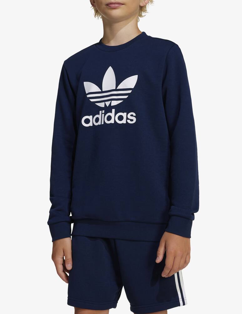 rinascente Adidas Originals Felpa trefoil crew
