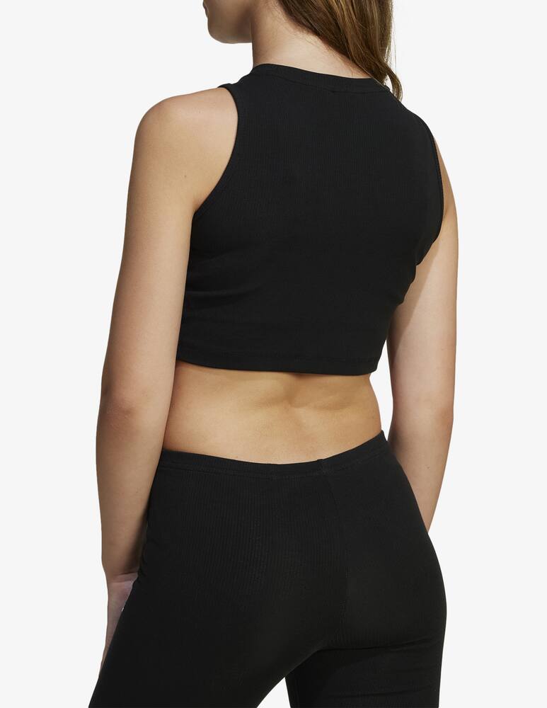 rinascente Adidas Originals Top corto a costine