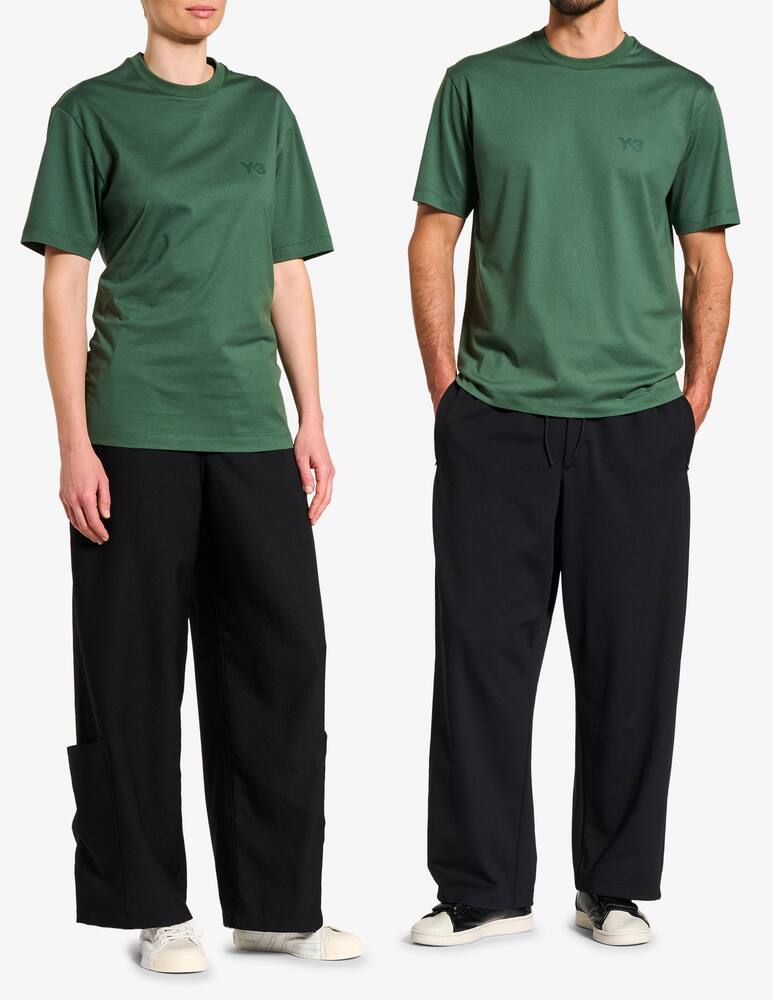 rinascente Adidas Y-3 T-shirt logo minimalista