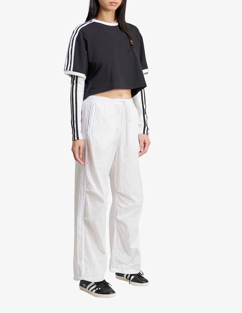 Adidas Originals T-shirt crop in cotone - immagine 2 Adidas Originals T-shirt crop in cotone - immagine 2