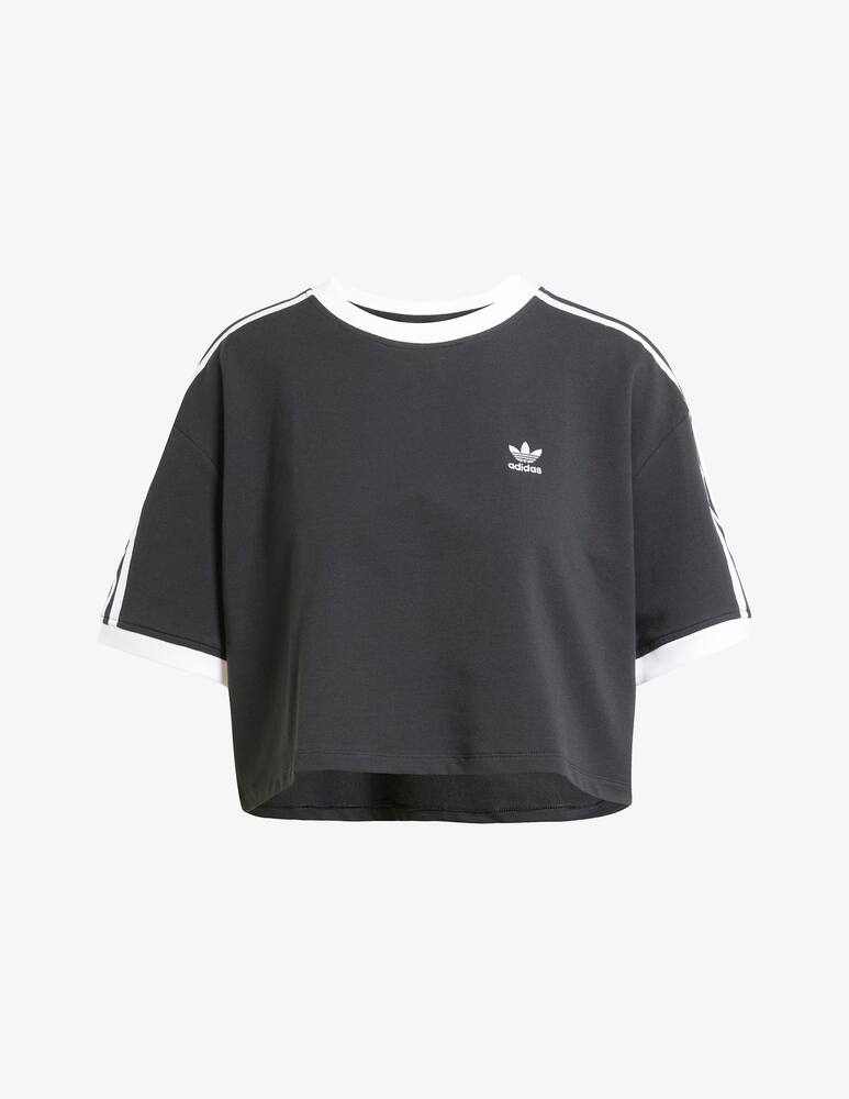 Adidas Originals T-shirt crop in cotone - immagine 5 Adidas Originals T-shirt crop in cotone - immagine 5