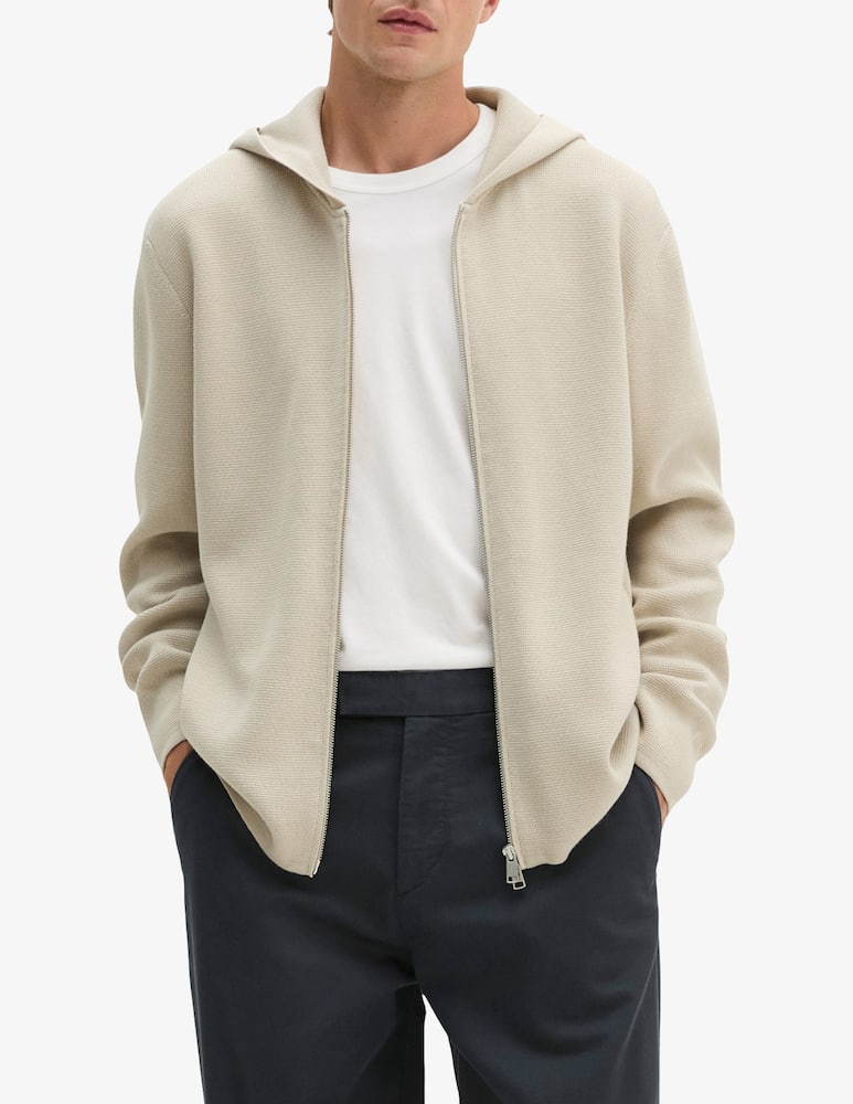 Marc O'Polo Knitted zip hoodie - picture 1 Marc O'Polo Knitted zip hoodie - picture 1