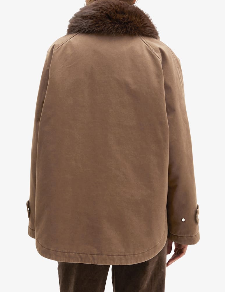 Marc O'Polo Giaccone outdoor con pelliccia ecologica - immagine 3