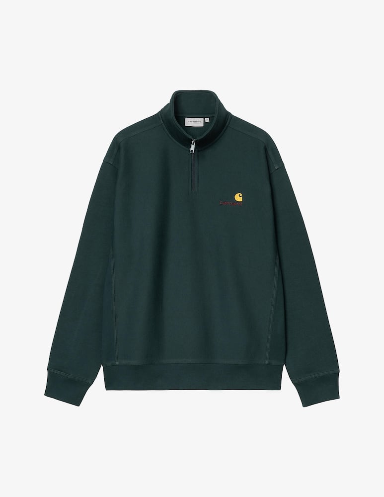 rinascente Carhartt WIP Quarter-Zip script sweatshirt