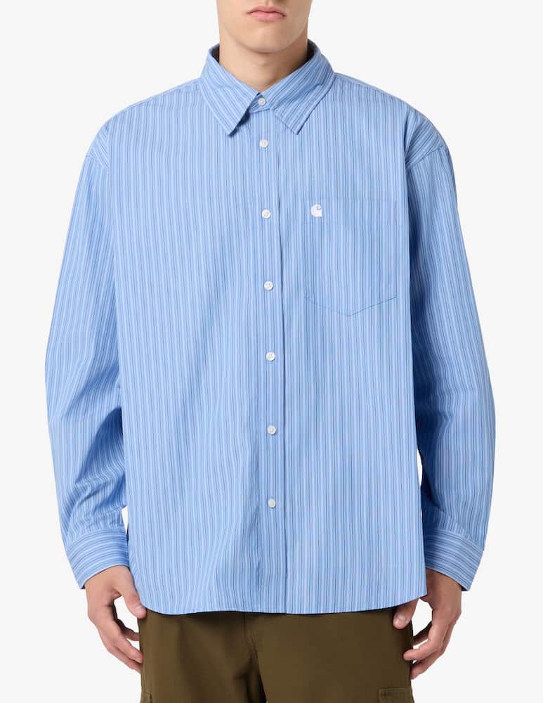 rinascente Carhartt WIP Keene striped shirt