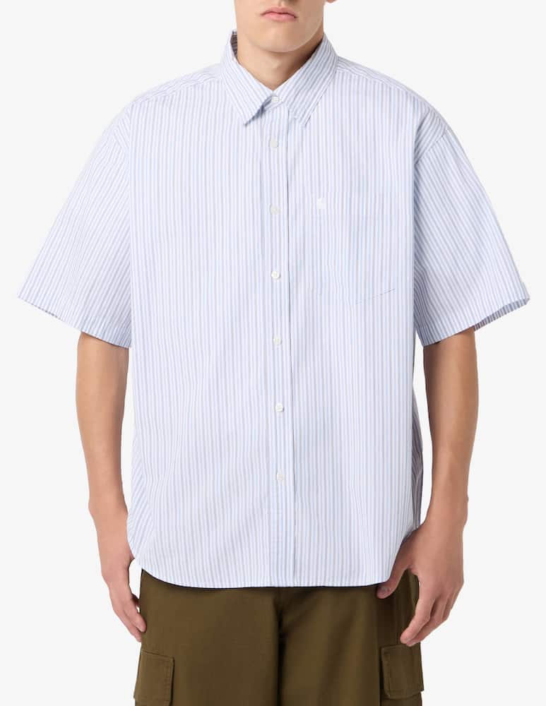 rinascente Carhartt WIP Keene striped short-sleeved shirt
