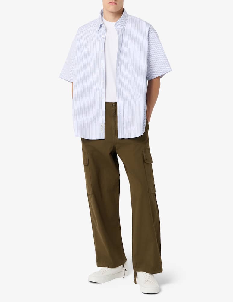 rinascente Carhartt WIP Keene striped short-sleeved shirt