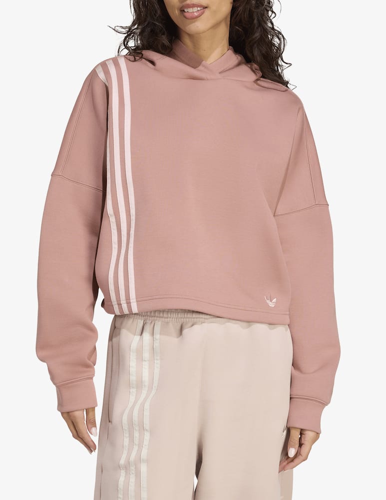 rinascente Adidas Originals Felpa cappuccio 3 strisce
