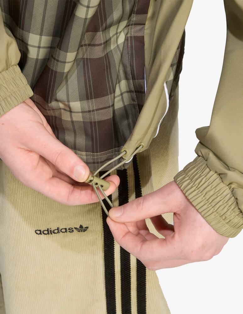 rinascente Adidas Originals Tartan zip jacket