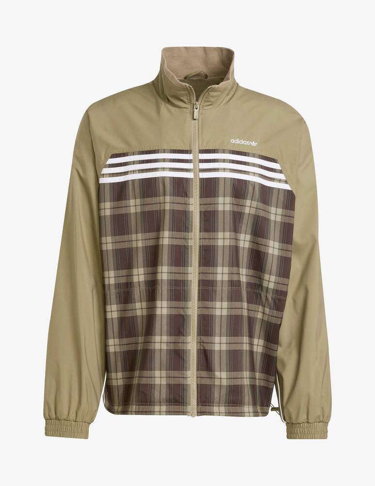 rinascente Adidas Originals Tartan zip jacket