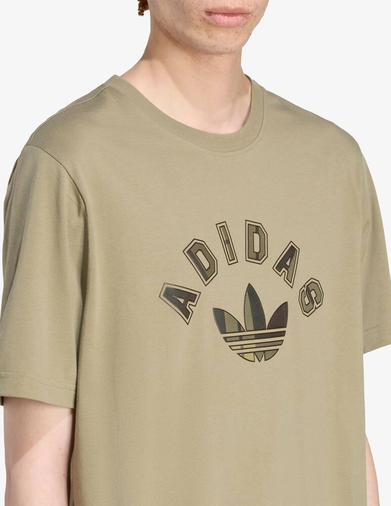 rinascente Adidas Originals Graphic tartan t-shirt