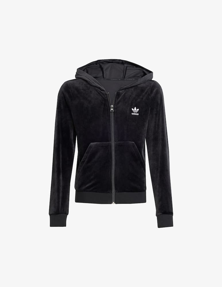 Adidas Originals Felpa con cappuccio in velluto - immagine 1 Adidas Originals Felpa con cappuccio in velluto - immagine 1