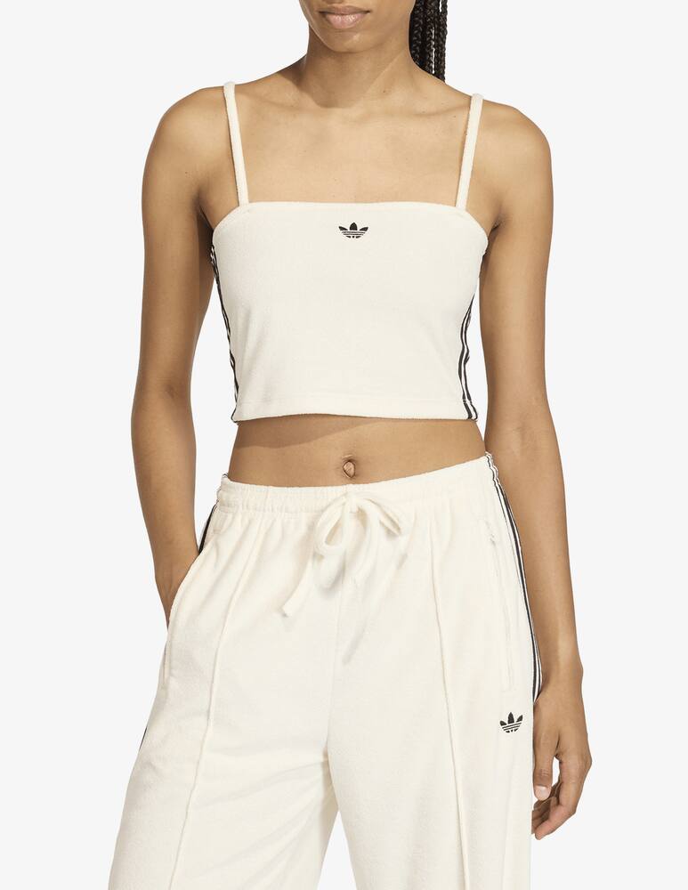 rinascente Adidas Originals Terry cropped tank top