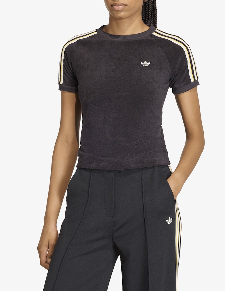 rinascente Adidas Originals Striped sleeve t-shirt Cali