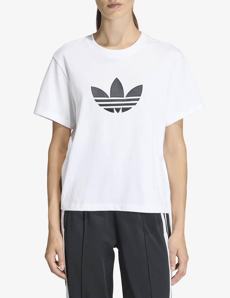 rinascente Adidas Originals T-shirt boxy Trefoil