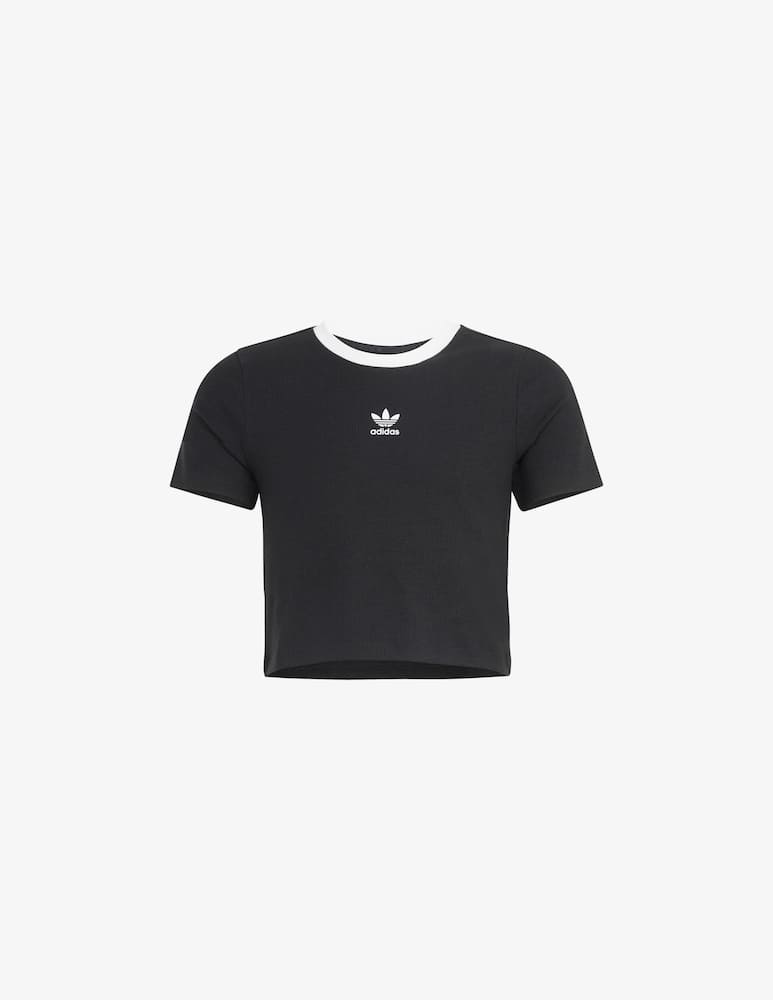 rinascente Adidas Originals Cropped logo t-shirt
