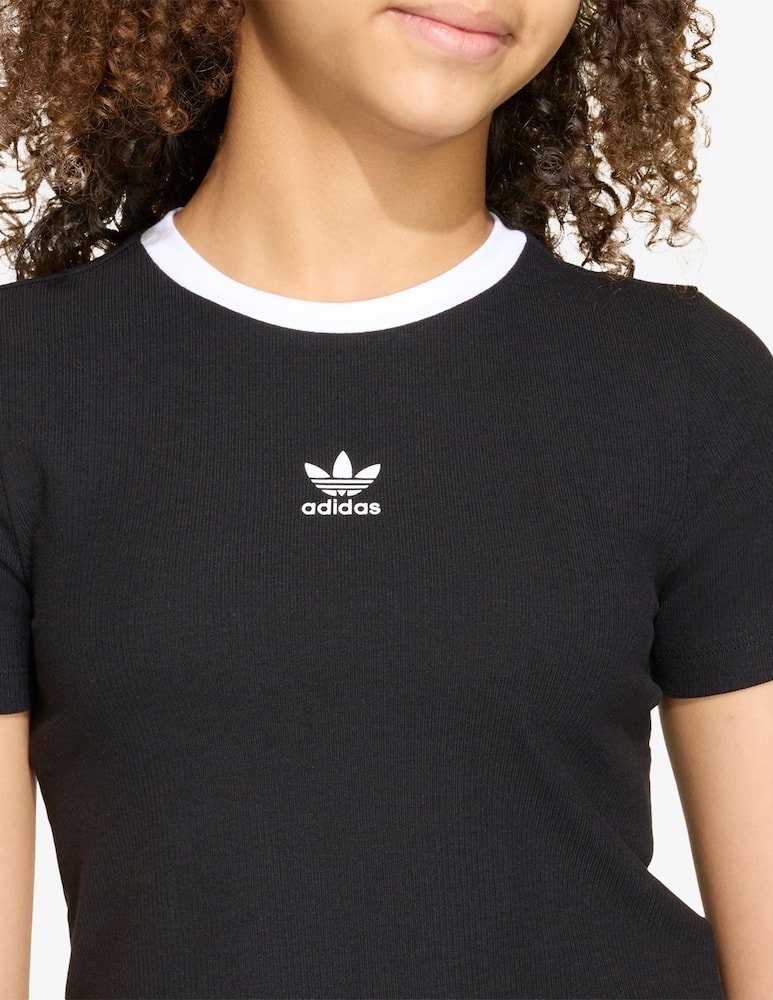 rinascente Adidas Originals Cropped logo t-shirt