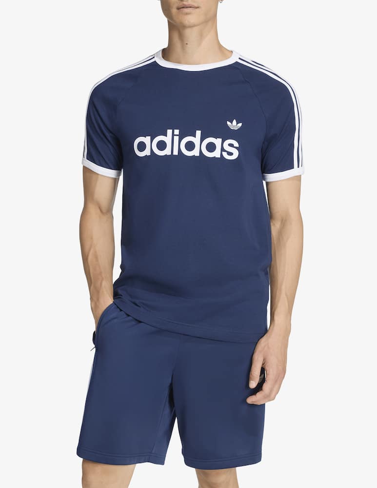 rinascente Adidas Originals Ringer logo t-shirt