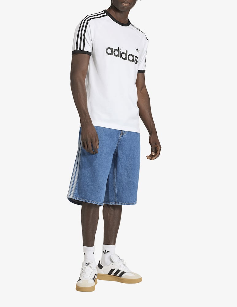 Adidas Originals Firebird denim shorts - picture 2
