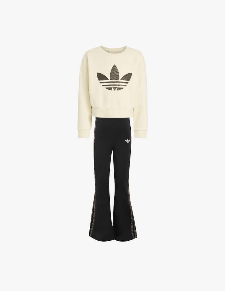 rinascente Adidas Originals Set felpa e pantaloni flare