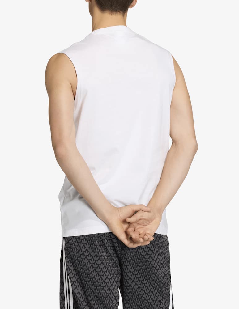 rinascente Adidas Originals Trefoil sleeveless tee
