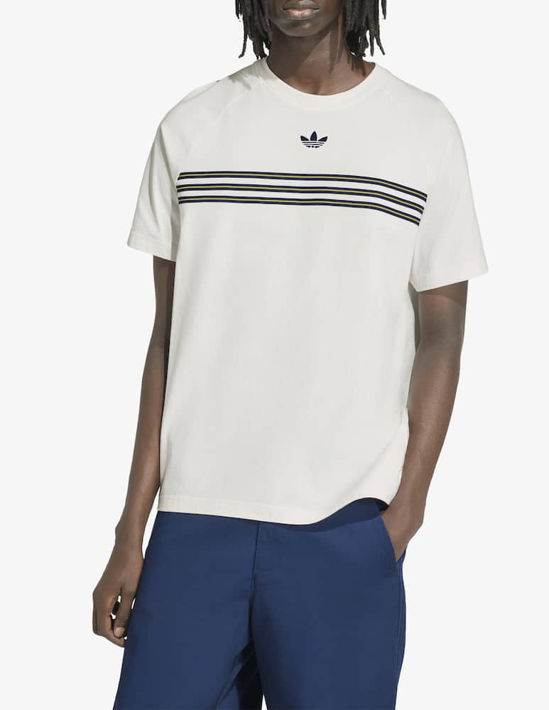 rinascente Adidas Originals T-shirt con righe e logo