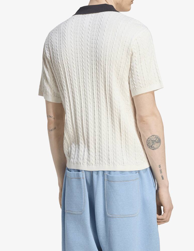 rinascente Adidas Originals Polo in maglia a trecce