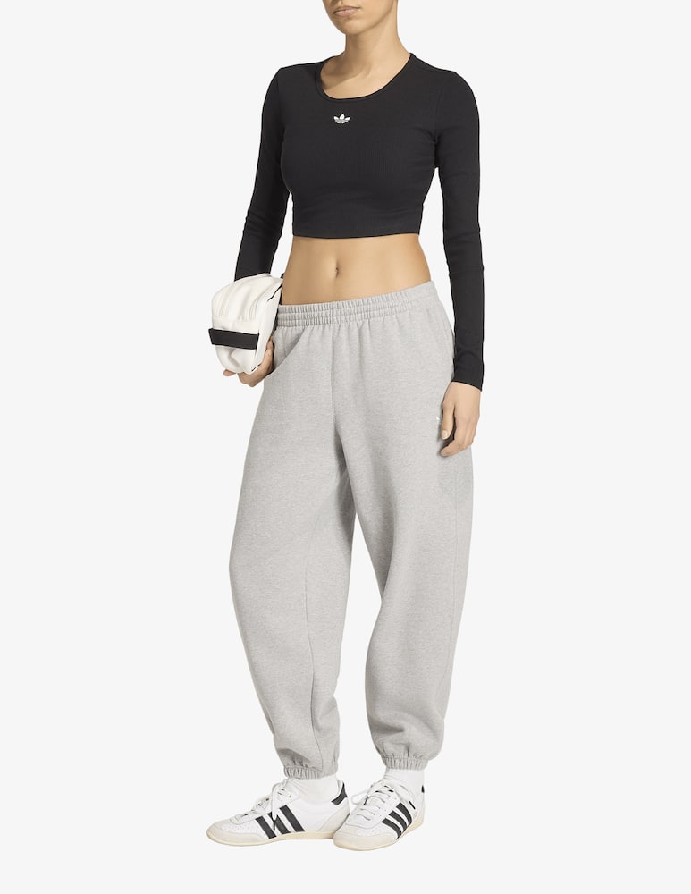 Adidas Originals Maglia crop a costine Adidas - immagine 2 Adidas Originals Maglia crop a costine Adidas - immagine 2