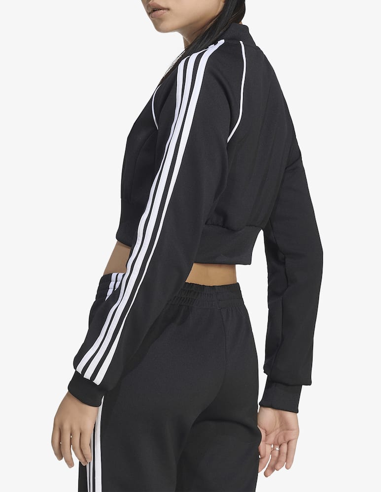 Adidas Originals Felpa crop con cerniera - immagine 3 Adidas Originals Felpa crop con cerniera - immagine 3