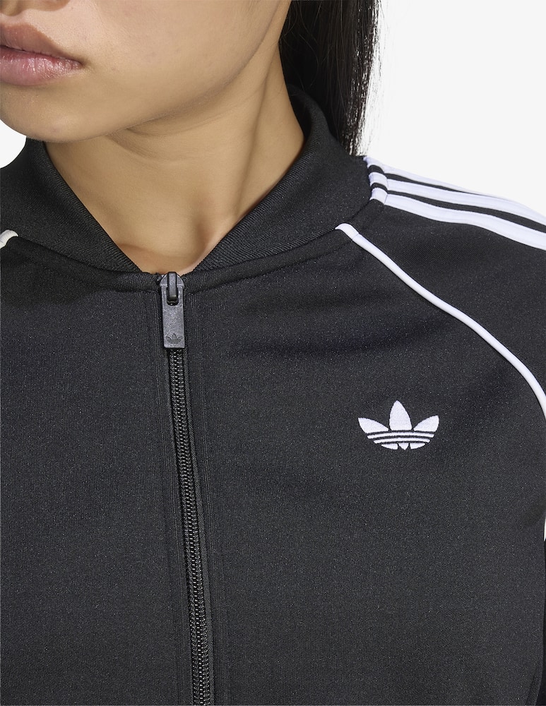 Adidas Originals Felpa crop con cerniera - immagine 4 Adidas Originals Felpa crop con cerniera - immagine 4