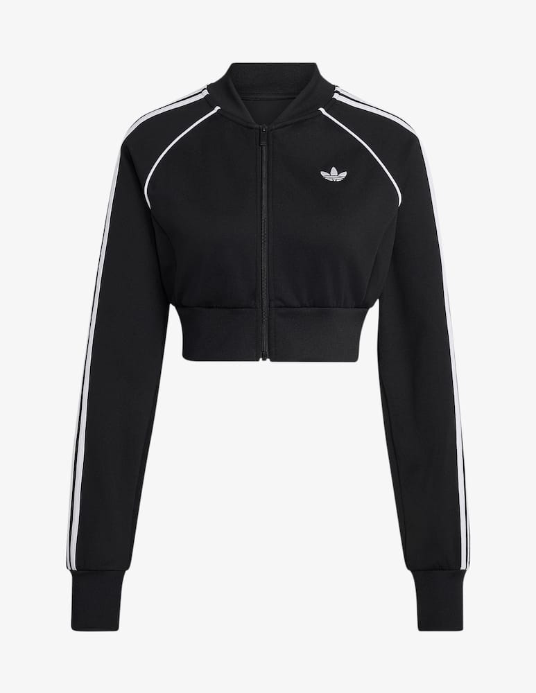 Adidas Originals Felpa crop con cerniera - immagine 5 Adidas Originals Felpa crop con cerniera - immagine 5