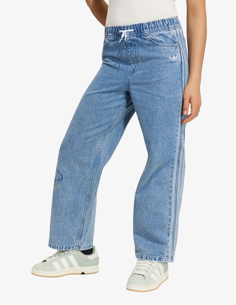 rinascente Adidas Originals Jeans jogger con ricamo