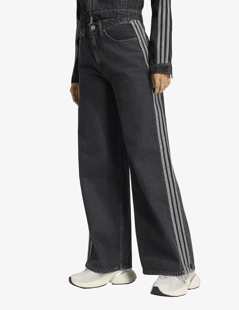 Adidas Originals Wide-leg striped jeans - picture 1 Adidas Originals Wide-leg striped jeans - picture 1