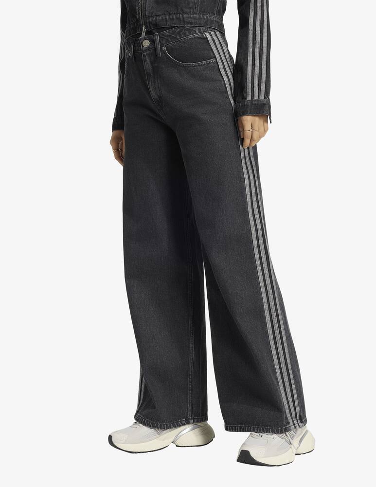 rinascente Adidas Originals Jeans ampi con bande laterali