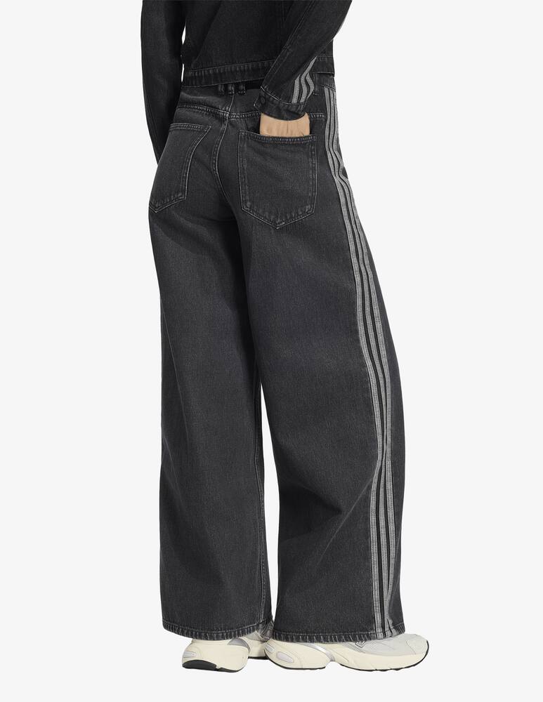 rinascente Adidas Originals Jeans ampi con bande laterali