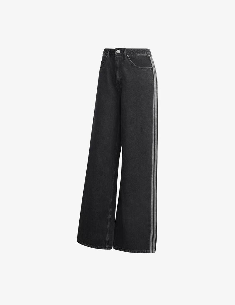 rinascente Adidas Originals Jeans ampi con bande laterali