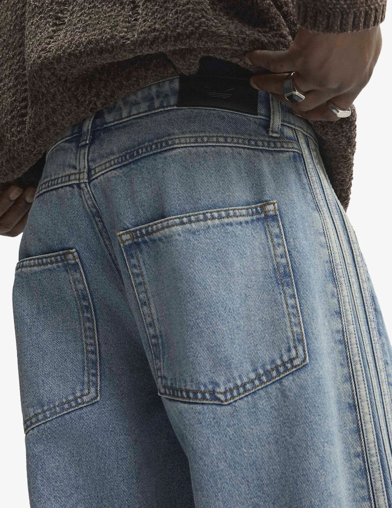 rinascente Adidas Originals Firebird denim trousers
