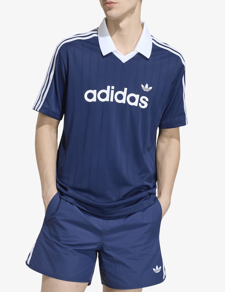 rinascente Adidas Originals Maglia a righe con colletto