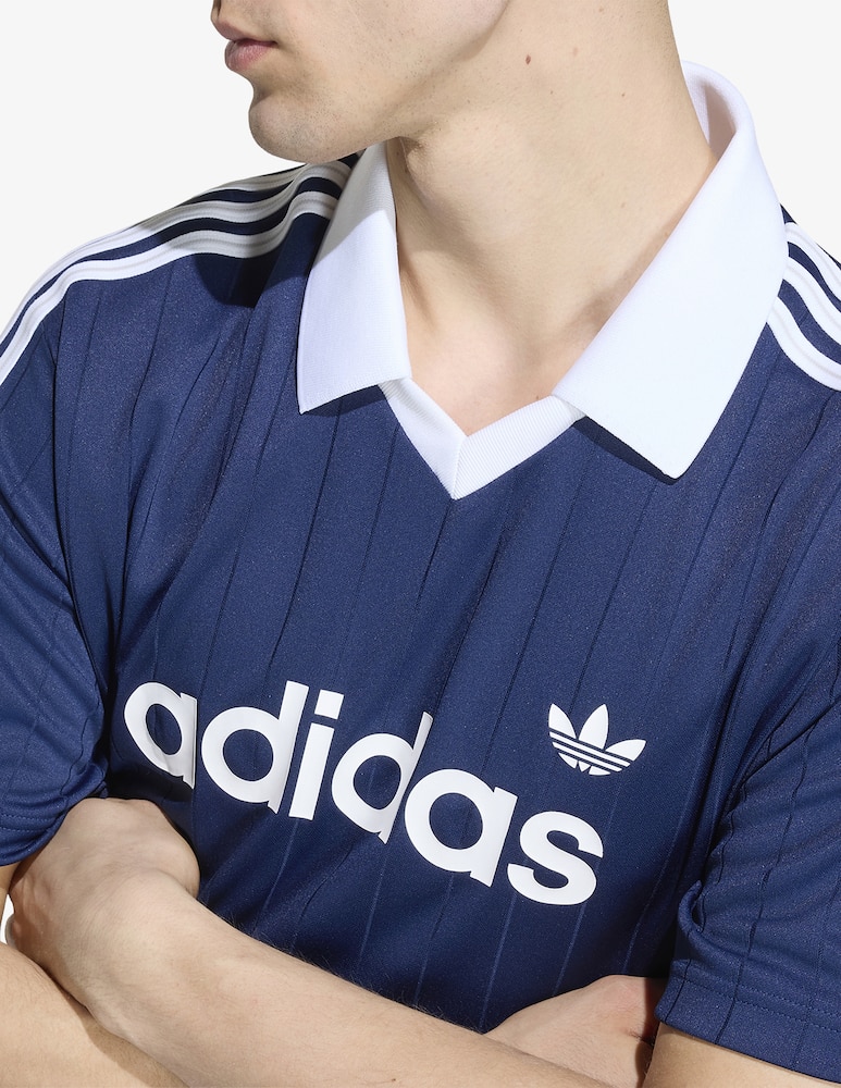 Adidas Originals Maglia a righe con colletto - immagine 4 Adidas Originals Maglia a righe con colletto - immagine 4