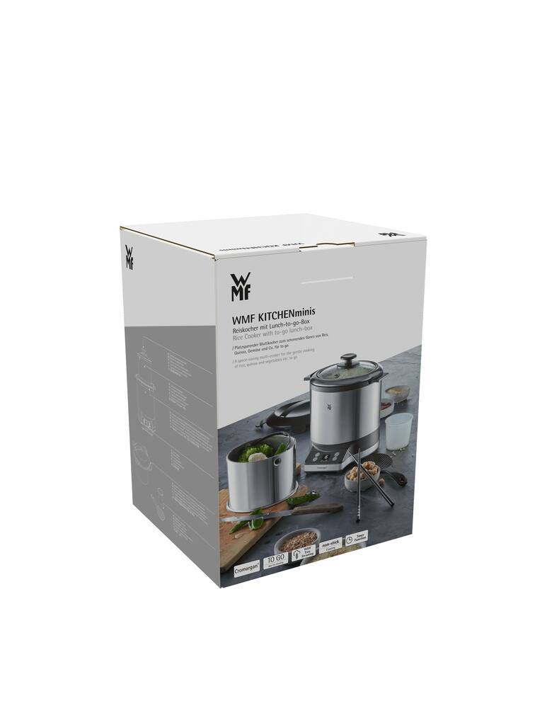 rinascente WMF Kitchenminis Cuociriso con Lunch Box - Grigio