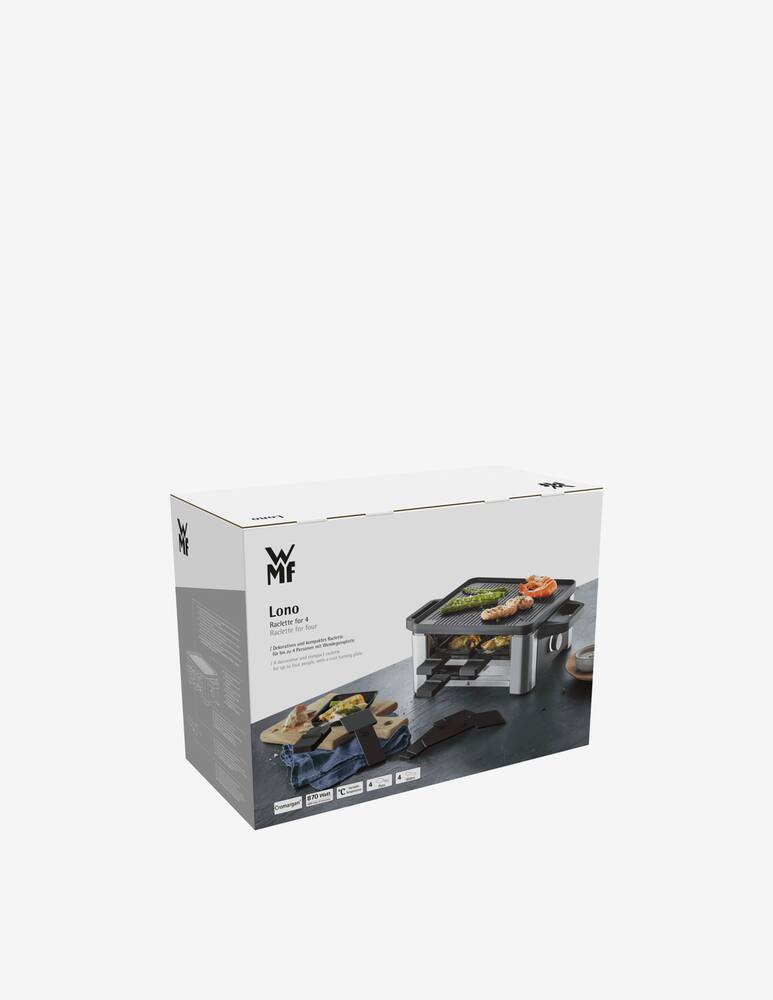 rinascente WMF Lono Raclette per 4 persone - Grigio